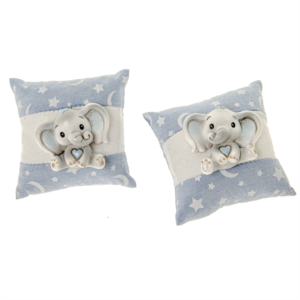 Elefante con cuscino