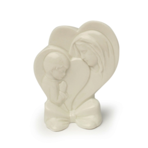 Madonna con bimbo in preghiera