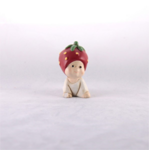 Neonato c/cappello fragola
