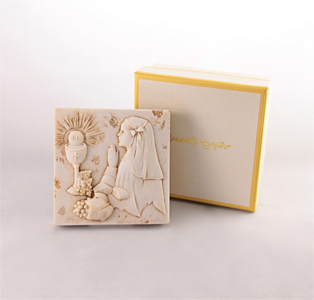 Quadro comunione bimba Amleto