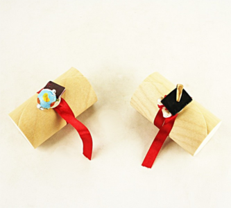 Portaconfetti laurea