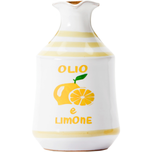 Oliera olio aromatizzato limone