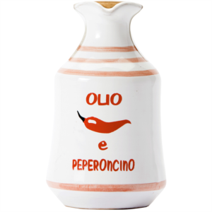 Oliera olio aromatizzato peperoncino