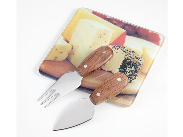Tagliere formaggi vetro Brandani - Tavola e cucina - Taglieri, Ceppi  coltelli e coltelleria